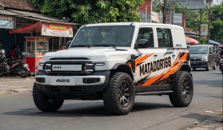 Review Pemakaian Mobil Listrik Offroad iCar V23